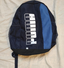 Near new Puma backpack sports navy blue school work