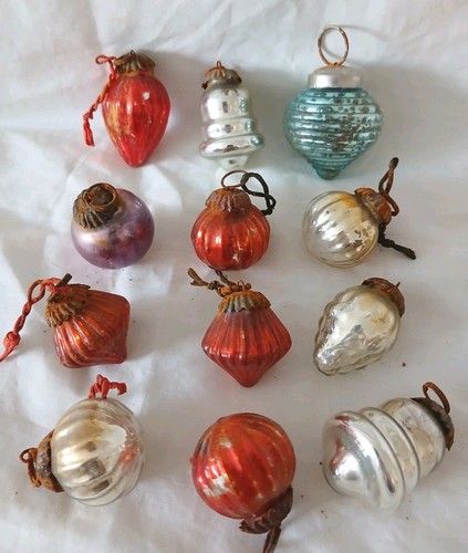 Vintage glass christmas - 12, x
