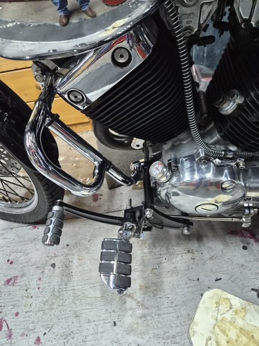 Aluminum motorcycle highway - 2x,