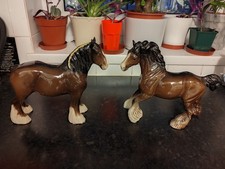 Beswick Horses x 2 -