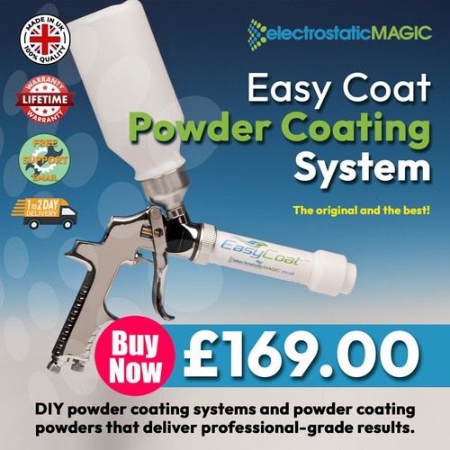 Easy coat powder - coat,