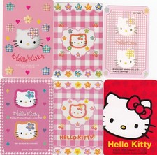 CARTOONS - HELLO KITY - 6    -  single vintage playing cards