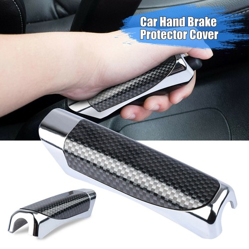 Black carbon fiber car hand - 1x,
