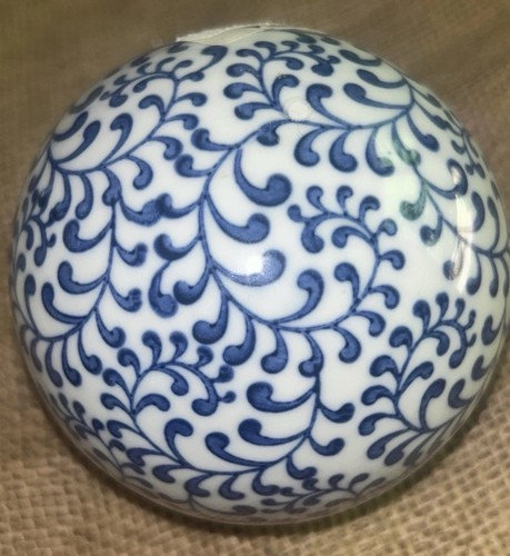 Vtg decorative pier blue - pier,