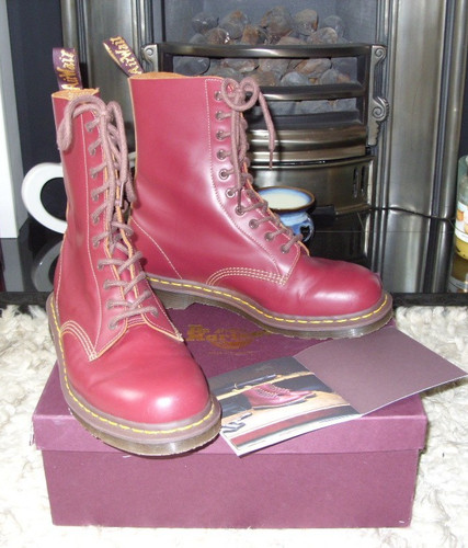 Martens 1490 boots cherry - dr,