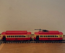 MEHANOTEHNIKA HO Red Powered Trolly NO 50 TESTED With Matching Dummy Unit