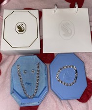 Swarovski X Ariana Grande Edition 3 Piece  Set with Blue Gift Box Packaging