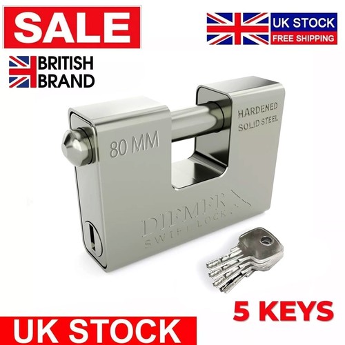 80mm heavy duty padlock - duty,