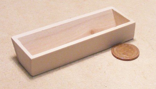 Dolls house wooden window - dolls,