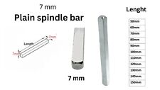 Door Handle Spindle Bar 7mm Plain Square Rod Through Doors Windows UPVC 50-150mm