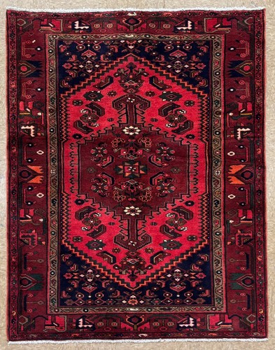 5x7 vintage hand knotted - 5x7,