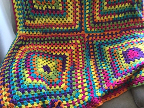 Lovely multicoloured crochet - lovely,