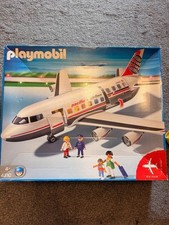 Playmobil Pacific Airlines 4310 Passenger Jet Airliner Plane - Used