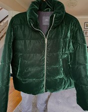 Zara Short Coat PUFFER Emerald