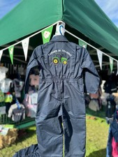 Kids / Children's Embroidered Farmer In Training Overalls