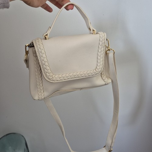 White crossbody mini bag