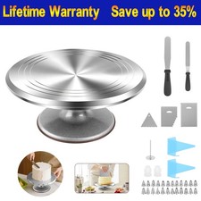 Cake Turntable 12" Aluminium