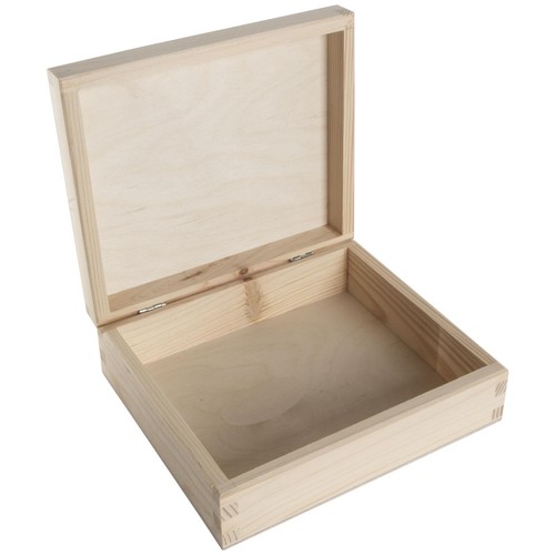 Wooden storage box case - wooden,