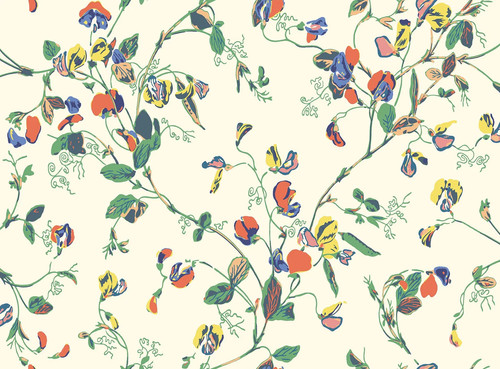 Cole son floral wallpaper - son,