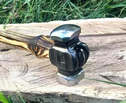 Hand forged blacksmith hammer - forged,