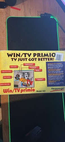 Hauppauge win primio model - win/tv,