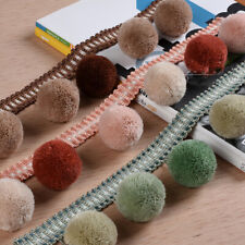 1M Pom Pom Trim 40mm Bobble