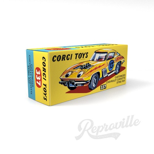 Repro box for - corgi, 337