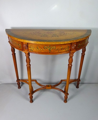 Antique style mahogany painted - mahogany,