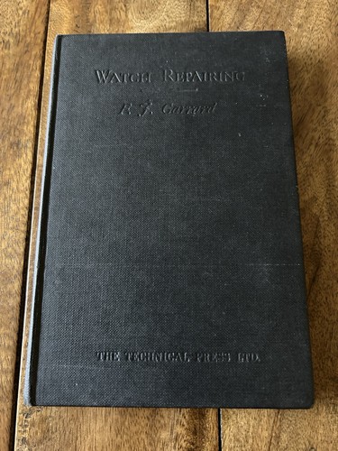 Watch repairing hardback - repairing, book