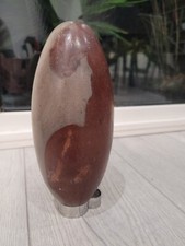 8 inch -Shiva lingam stone from India - Narmada River Shiva India (S)
