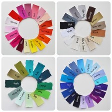 100% Cotton Fabric Plain Huge 60+ Solid Colours True Craft Cotton by Half Metre