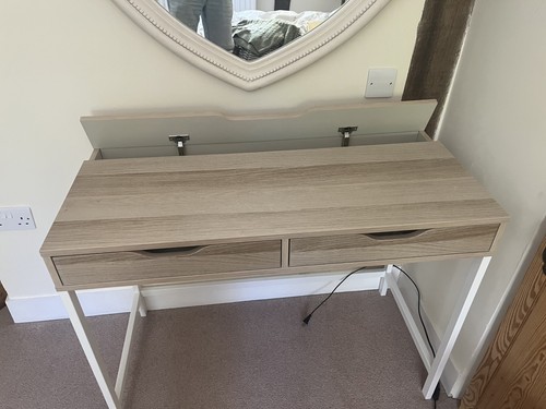 Ikea desk 100cm 48cm with - with, 2