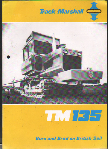 Track marshall tm135 crawler - track,