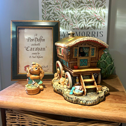 Pendelfin caravan rabbit - pendelfin,