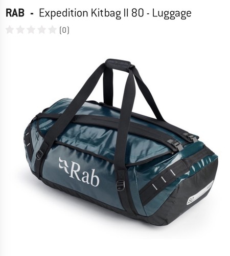 Rab expedition kit bag - rab,