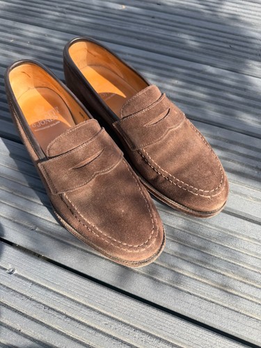 Crockett jones boston suede - boston,