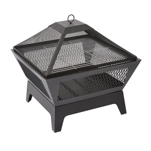 Log burner fire - burner, pit