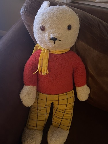 Large vintage rupert - large, bear