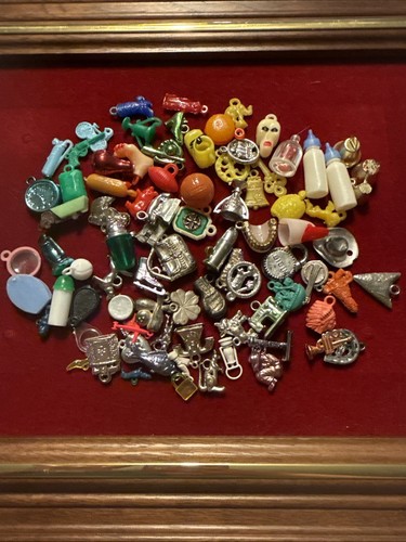 Vintage gumball machine - vintage, charms