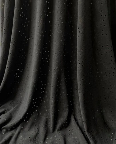 Metres black broderie - 3,