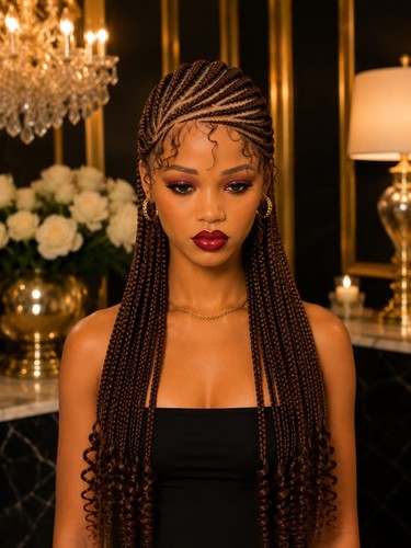 Braided wig for women with - braided,