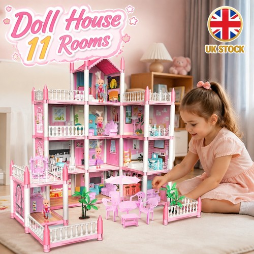 Toy doll house set - toy, 11
