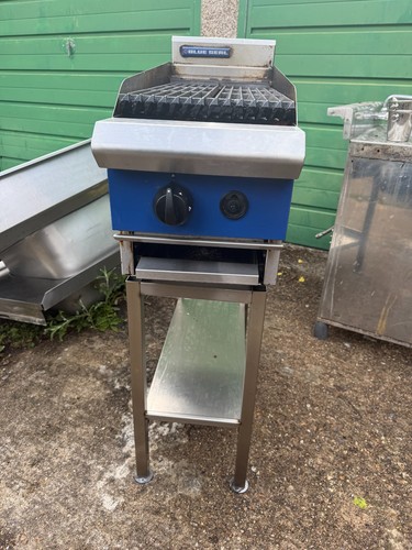 Blue seal chargrill with - , stand