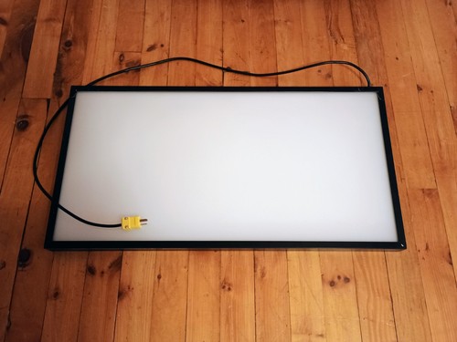 Large led lightbox - lightbox, menu
