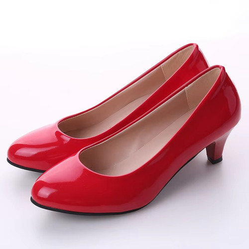 Womens mid heel court - womens, shoes