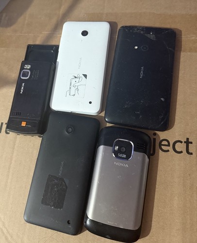 Old nokia mobile phones - phones,