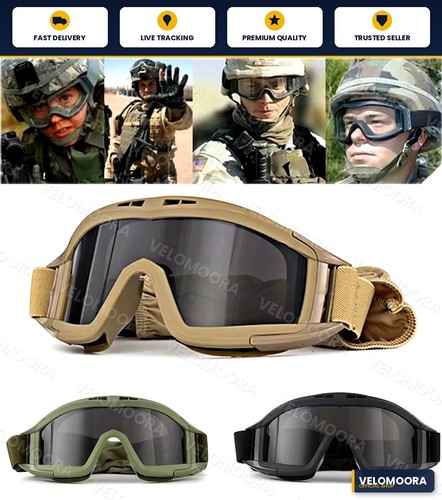 Tactical airsoft goggles - tactical, 3