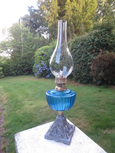 Antique british make blue - make, oil