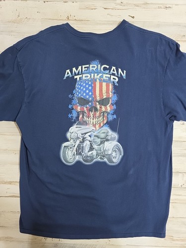 Mens american triker tshirt - triker,