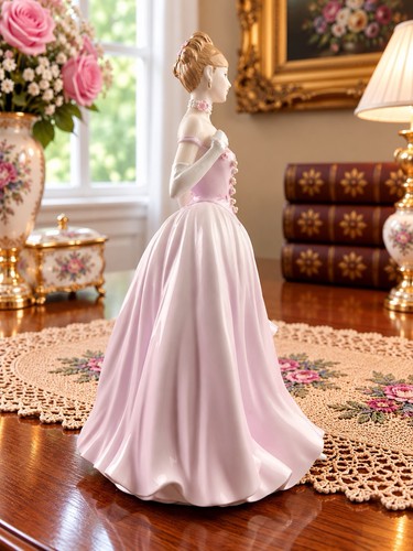 Coalport the rose ball cw548 - coalport,
